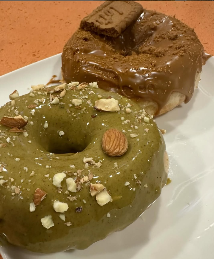 Donuts de lotus y de pistachos